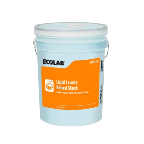 Ecolab® Liquid Laundry Natural Starch, 5 Gallon, #6118838